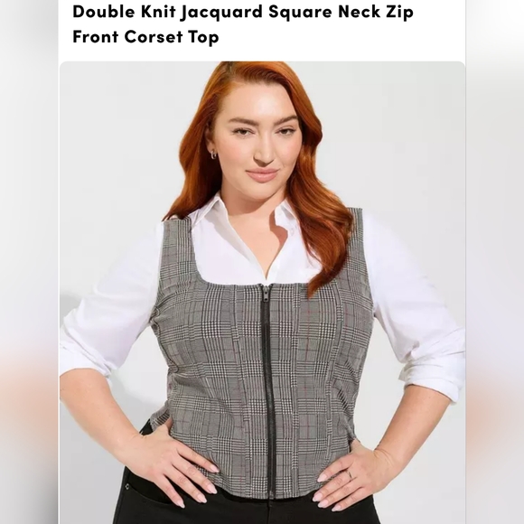 Zip Front Corset - Picture 5 of 5